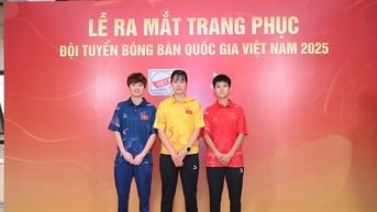 Bóng bàn Việt Nam đặt chỉ tiêu HCV tại SEA Games 33