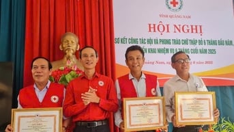 Trong 6 tháng, tổng giá trị hoạt động chữ thập đỏ Quảng Nam đạt hơn 38,9 tỷ đồng