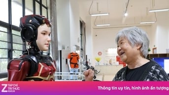 Dùng robot dể chăm sóc người cao tuổi ở Trung Quốc