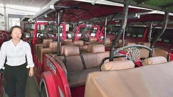 Xe điện du lịch 'nằm kho', doanh nghiệp gặp khó