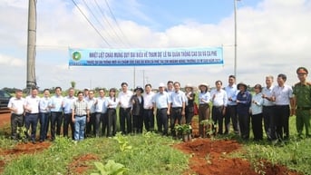 Dakruco ra quân trồng cao su và cà phê