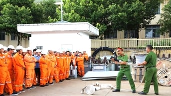 PC Đắk Nông nâng cao năng lực phòng cháy, chữa cháy