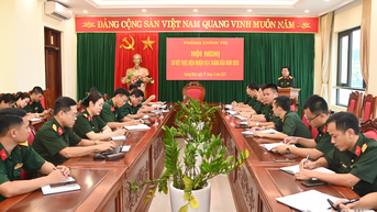 Phòng Chính trị, Bộ CHQS tỉnh Quảng Ninh: Triển khai thực hiện nhiệm vụ 6 tháng cuối năm 2025