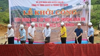 Khởi công xây dựng phòng học vùng khó khăn Sơn La