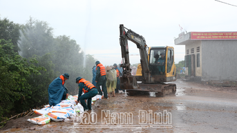 Nâng cao năng lực của lực lượng xung kích phòng, chống thiên tai cấp xã