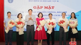 Bảo hiểm xã hội khu vực II gặp mặt các cơ quan truyền thông, báo chí