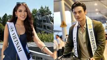 Hoa hậu Kỳ Duyên đang chịu áp lực lớn, Minh Khắc lên đường thi quốc tế