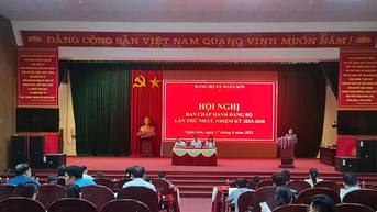 Vận hành thử nghiệm hoạt động tổ chức bộ máy xã Ngân Sơn