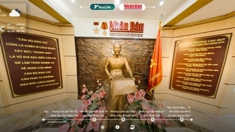 THAM QUAN NHÀ TRUYỀN THỐNG BÁO NHÂN DÂN