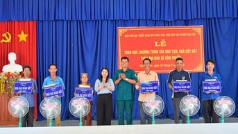 Mái ấm từ tấm lòng người lính