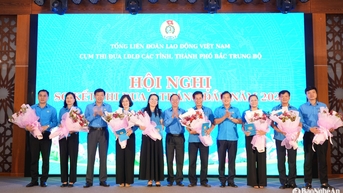 Công đoàn các tỉnh Bắc Trung Bộ: Hơn 325 tỷ đồng chăm lo cho người lao động