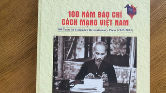 Sách ảnh '100 năm Báo chí cách mạng Việt Nam (1925 - 2025)'