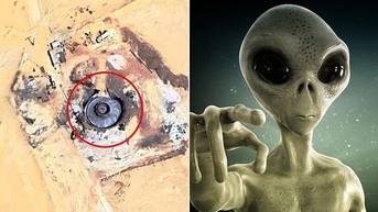 Dùng Google Maps, bất ngờ phát hiện UFO ở sa mạc Sahara