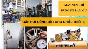 Hướng dẫn lắp đặt máy nén khí mini tại nhà đơn giản, chi tiết nhất