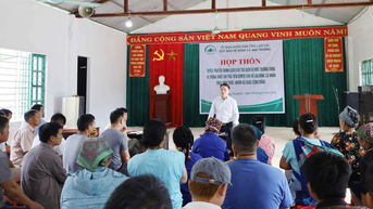 Thống nhất chi trả tiền dịch vụ môi trường rừng cho hộ gia đình trên địa bàn xã Xuân Hòa