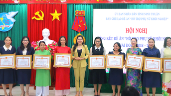 Ninh Thuận: Hỗ trợ hơn 1.500 phụ nữ khởi sự kinh doanh và khởi nghiệp