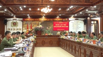 Công an Lâm Đồng, Bình Thuận, Đắk Nông họp bàn sáp nhập: Đảm bảo không gián đoạn phục vụ nhân dân