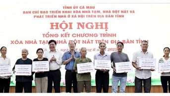 Cà Mau hoàn thành xóa nhà tạm, nhà dột nát