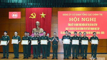 Thượng tướng Lê Quang Minh chủ trì Hội nghị tổng kết 10 năm thực hiện Chỉ thị số 05 của Đảng ủy Cơ quan Tổng cục Chính trị