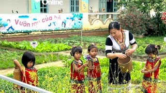 Tạo nền tảng tiếng Việt cho trẻ dân tộc thiểu số
