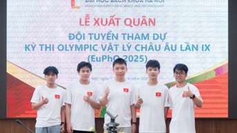 Học sinh Việt Nam đạt 4 huy chương Olympic Vật lý châu Âu