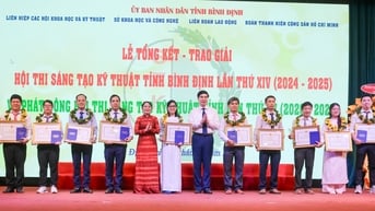 Lễ tổng kết, trao giải Hội thi Sáng tạo Kỹ thuật tỉnh lần thứ XIV (2024 - 2025)