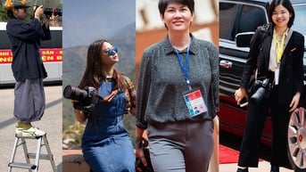Nghề 'áp má, nheo mắt, bóp cò' của những cô gái trẻ và vô vàn cảnh tượng khó quên