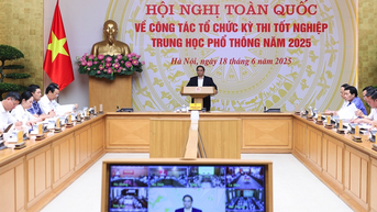 Thủ tướng chỉ đạo tạo điều kiện tốt nhất cho thí sinh thi tốt nghiệp THPT 2025