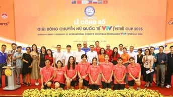 Giải bóng chuyền nữ quốc tế VTV Ferroli Cup 2025 có tiền thưởng “khủng”
