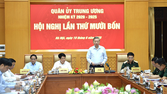 Tổng Bí thư Tô Lâm chủ trì Hội nghị Quân ủy Trung ương lần thứ mười bốn