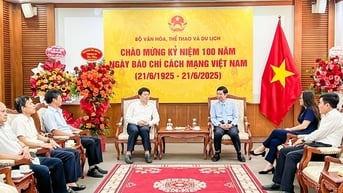 Nhiều cơ quan, đơn vị chúc mừng Bộ VHTTDL nhân kỷ niệm 100 năm Ngày Báo chí Cách mạng Việt Nam