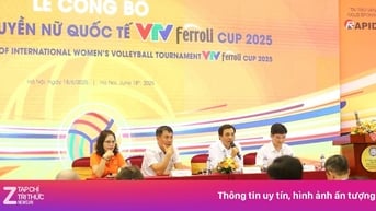 Hai đội bóng chuyền Việt Nam cạnh tranh tại VTV Cup 2025