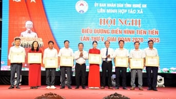 Nghệ An biểu dương các hợp tác xã tiêu biểu
