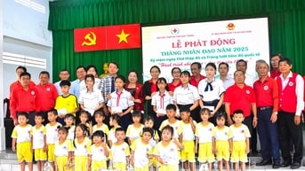 Hội Chữ thập đỏ tỉnh phát huy vai trò nòng cốt trong công tác nhân đạo