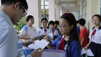 Công bố đề thi và đáp án kỳ khảo sát lớp 6 Trường THCS và THPT Trần Đại Nghĩa
