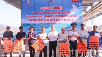 Lan tỏa hình ảnh đẹp về người chiến sĩ Cảnh sát biển