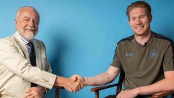 De Bruyne “Tôi đến Napoli để giành chiến thắng trong mọi trận đấu”