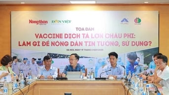 Bao phủ vaccine giúp bảo vệ, phát triển đàn vật nuôi