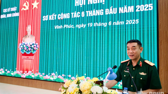 Cục Kỹ thuật quân, binh chủng sơ kết công tác 6 tháng đầu năm 2025