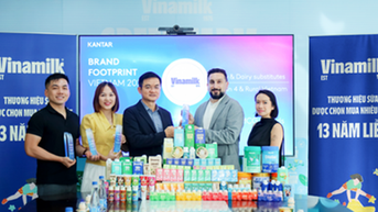 Vinamilk có 5 nhãn hàng thuộc top 10 thương hiệu sữa được chọn mua nhiều nhất