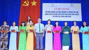 Nâng cao chất lượng cán bộ Hội Phụ nữ qua Đề án 1893
