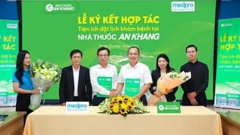 An Khang hợp tác Medpro mở rộng tiện ích đặt lịch khám: bước tiến vì cộng đồng
