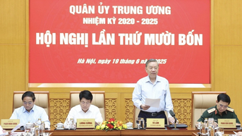 Tổng Bí thư: Sắp xếp tổ chức quân sự phù hợp với chính quyền địa phương hai cấp