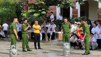 Nâng cao kỹ năng phòng cháy chữa cháy trong nhà trường