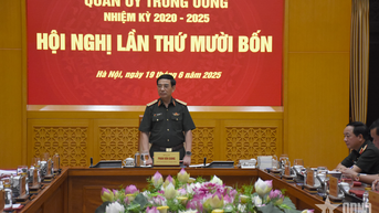 Quân ủy Trung ương tiếp tục xem xét thông qua một số nội dung quan trọng