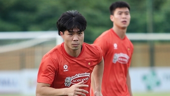 Công Phượng trở lại tuyển Việt Nam sau 2 ngày không ra sân tập
