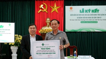 Triển khai chương trình chăm sóc mắt cho cựu chiến binh Quảng Nam