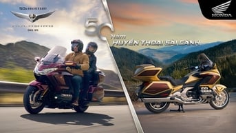 Honda Việt Nam chính thức ra mắt Gold Wing 2025 – Kiệt tác đường trường cho hành trình đỉnh cao