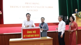 Vận động được trên 8,9 tỷ đồng ủng hộ Quỹ “Vì người nghèo”