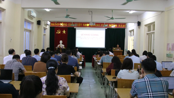 Khai giảng lớp bồi dưỡng lãnh đạo, quản lý cấp phòng và tương đương K.6
